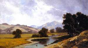 Ransome Gillett Holdredge - Mount Saint Helena from Redwood Creek, Sonoma County, California