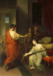 Anton Raphael Mengs - Octavius Caesar (Later the Emperor Augustus), and Cleopatra