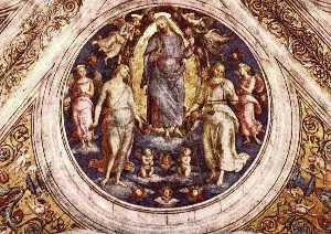 Pietro Perugino (Pietro Vannucci) - Christ in his Glory