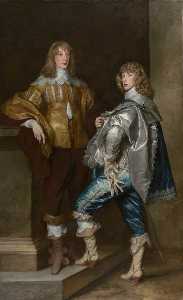 Anthony Van Dyck - Lord John Stuart and his Brother, Lord Bernard Stuart