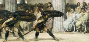 Lawrence Alma-Tadema - The Pyrrhic Dance