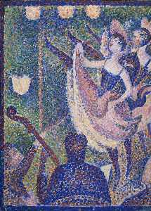 Georges Pierre Seurat - Study for 'Le Chahut'