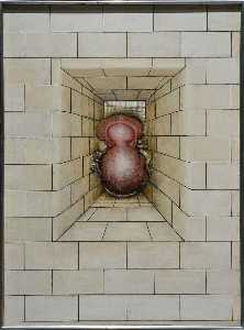 Gregory Gillespie - Tile Wall