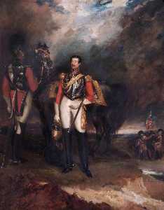 John Hayter - Stapleton Cotton (1773–1865), Field Marshal Viscount Combermere, GCB, KST