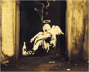 Banksy - Fallen angel