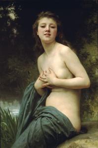 William Adolphe Bouguereau - The brie spring