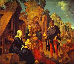 Albrecht Durer - adoration Of The Magi, florence