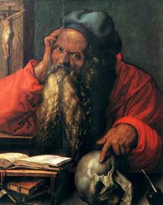 Albrecht Durer - saint Jerome Et La Vulgate, lisbonne