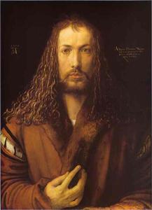 Albrecht Durer - Self-Portrait at 28 - (Buy fine Art Reproductions)