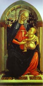 Sandro Botticelli - Madonna of the Rosegarden