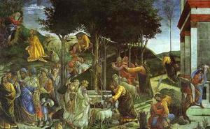 Sandro Botticelli - Scenes from the Life of Moses