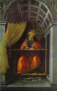 Sandro Botticelli - St. Augustine in the Cell