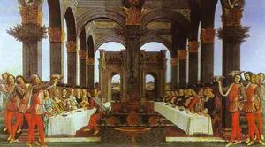 Sandro Botticelli - The Wedding Banquet