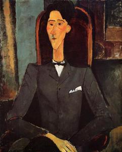 Amedeo Clemente Modigliani - Portrait of Jean Cocteau