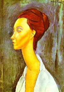 Amedeo Clemente Modigliani - Portrait of Lunia Czechovska