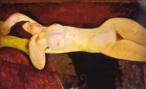 Amedeo Clemente Modigliani - Reclining Nude (Le Grande Nu)