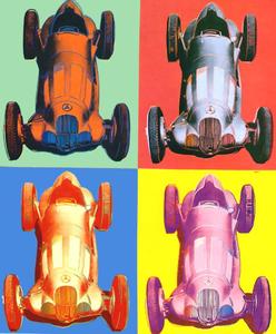Andy Warhol - Benz Racing Car