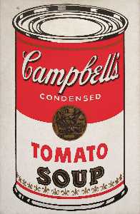 Andy Warhol - Campbell-S Soup Can (tomato)
