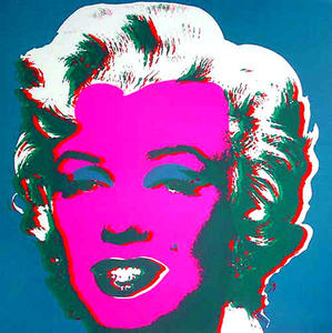 Andy Warhol - Marilyn Blue