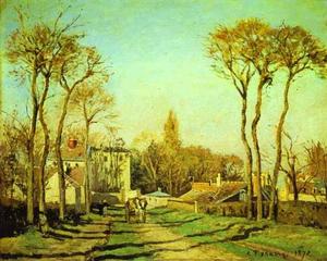 Camille Pissarro - Entrance to the Village of Voisins