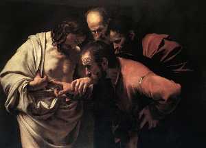 Caravaggio (Michelangelo Merisi) - The Incredulity Of Saint Thomas