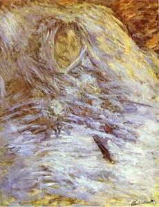 Claude Monet - Camille Monet on Her Deathbed