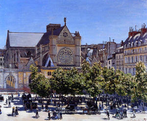 Claude Monet - Saint Germain l-Auxerrois
