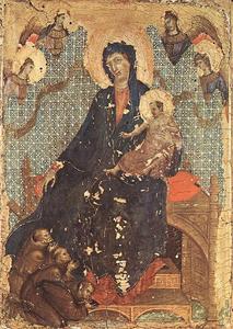 Duccio Di Buoninsegna - Madonna of the Franciscans