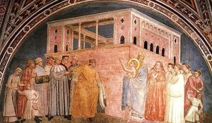 Giotto Di Bondone - Life of Saint Francis - [02] - Renunciation of Wordly Goods