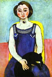 Henri Matisse - Girl with A Black Cat