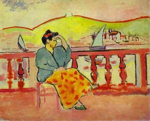 Henri Matisse - Lady on the Terrace