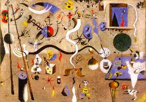 Joan Miró - Harlequin-s Carnival