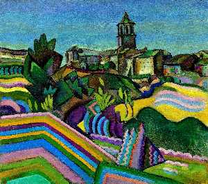 Joan Miró - Prades, the Village