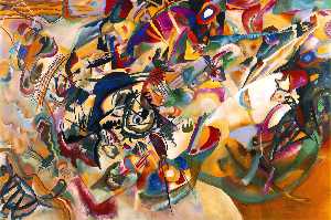 Order Paintings Reproductions Composition VII, 1913 by Wassily Kandinsky (1866-1944, Russia) | WahooArt.com