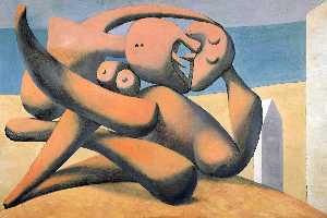 Pablo Picasso - Figures on a Beach