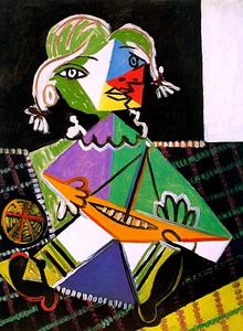 Pablo Picasso - Girl with a Boat