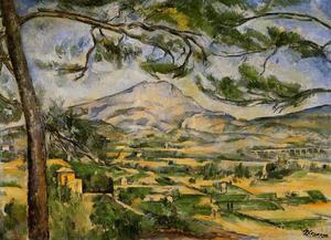 Paul Cezanne - Mont Sainte-Victoire (Courtauld) - (Buy fine Art Reproductions)