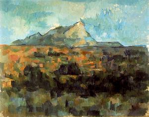 Paul Cezanne - Mont Sainte-Victoire Seen from Les Lauves (Switzerland)