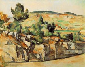 Paul Cezanne - Mountains in Provence