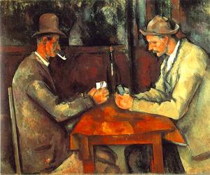 Paul Cezanne - The Card Players (Louvre)