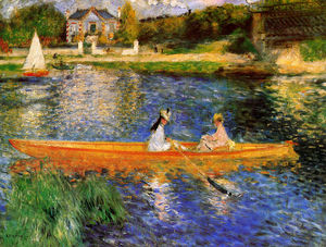 Pierre-Auguste Renoir - Banks of the Seine at Asnieres