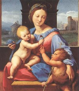 Raphael (Raffaello Sanzio Da Urbino) - Aldobrandini Madonna