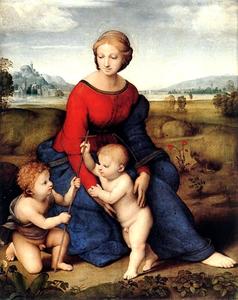 Raphael (Raffaello Sanzio Da Urbino) - Madonna of Belvedere