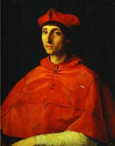 Raphael (Raffaello Sanzio Da Urbino) - Portrait of a Cardinal