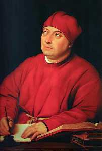 Raphael (Raffaello Sanzio Da Urbino) - Portrait of Tommaso Inghirami
