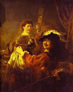 Rembrandt Van Rijn - The Prodigal Son in the Tavern (Rembrandt and Saskia)