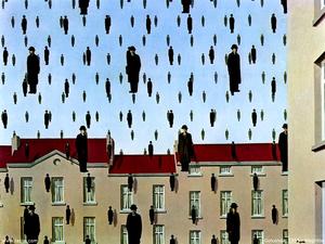 Rene Magritte - Golconda