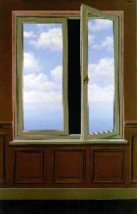 Rene Magritte - Il telescopio