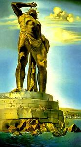 Salvador Dali - The Colossus of Rhodes