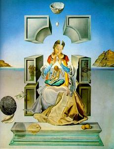 Salvador Dali - The Madonna of Port Lligat (first version)